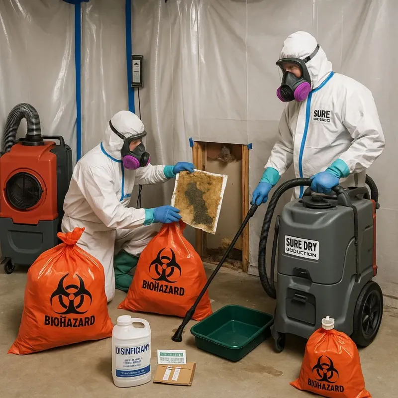 Contaminated Water Handling Protocols process in Drexel, OH