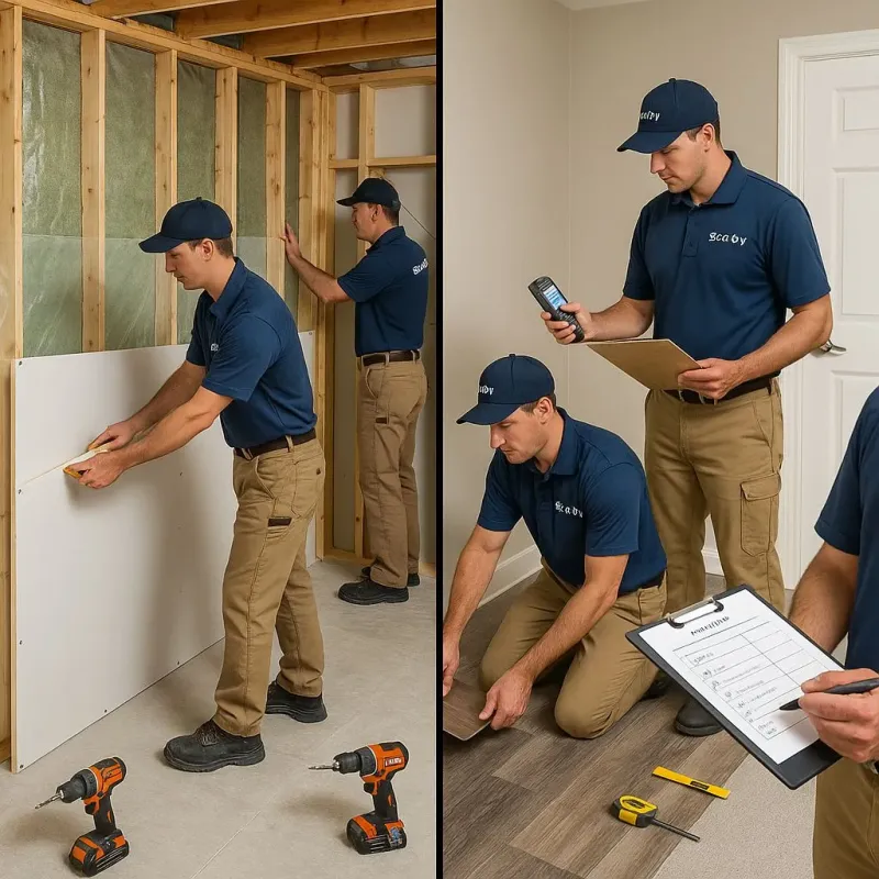 Repairs and Reconstruction process in Drexel, OH